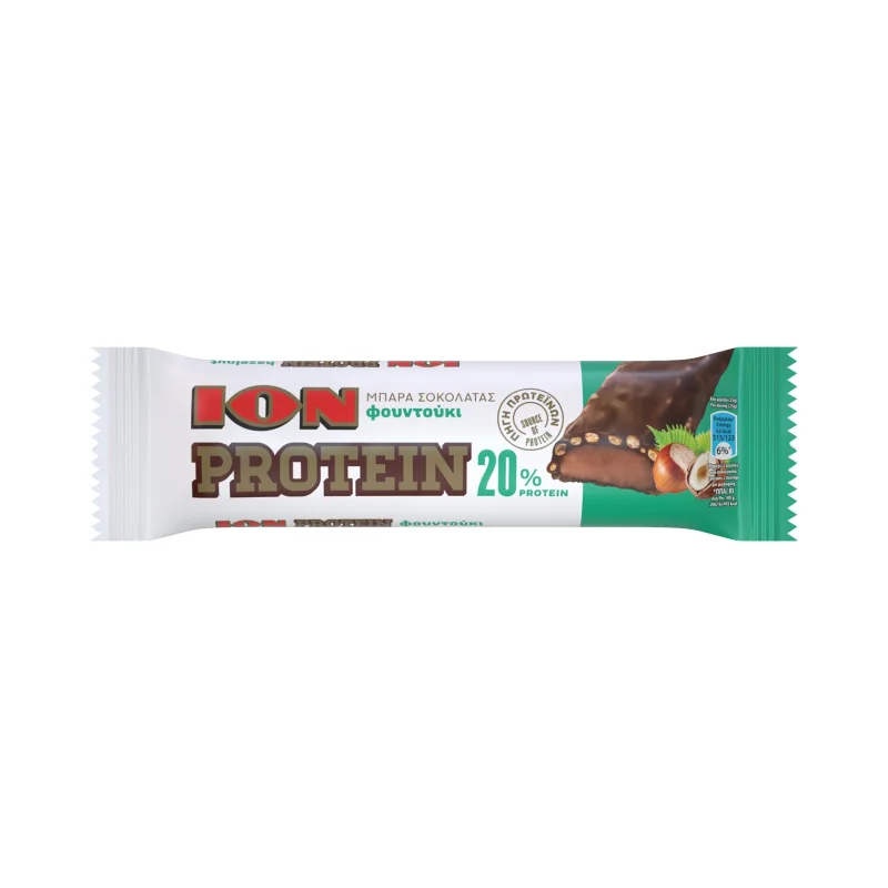 ΙΟΝ Protein Μπάρα Σοκολάτας με Φουντούκι 50g