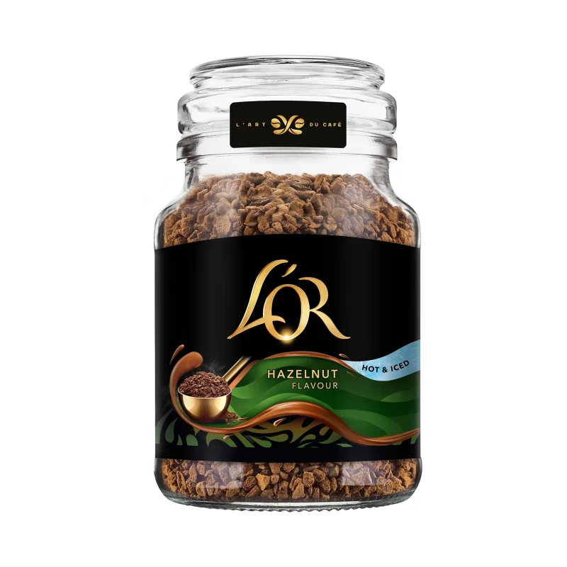 L'OR Καφές Στιγμής με γεύση Φουντούκι 100g