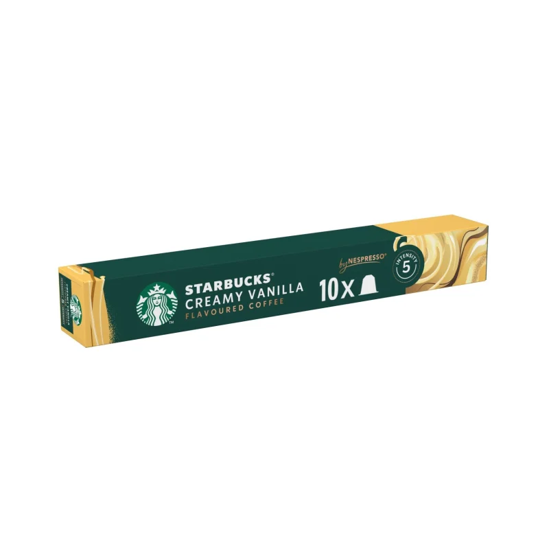 STARBUCKS Καφές Espresso Creamy Vanilla 10 κάψουλες συμβατές με μηχανή Nespresso 51g