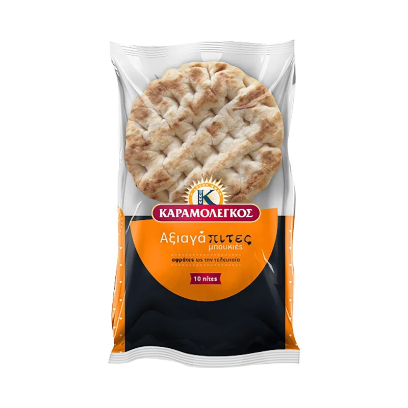 Αξιαγάπιτες Πίτες μπουκιές 10τεμ 450gr