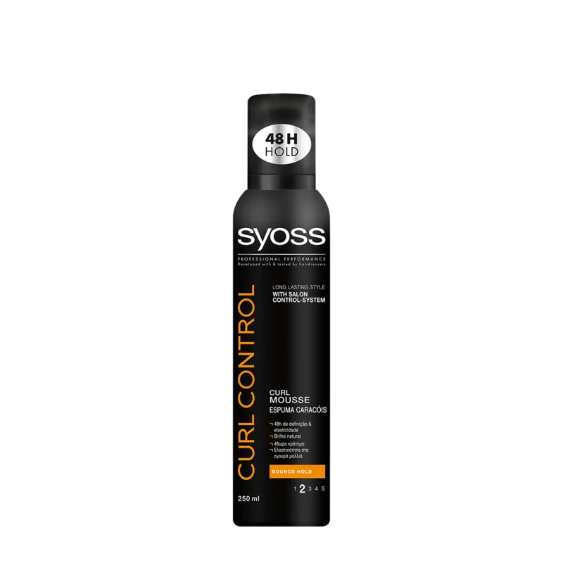 Syoss Curl control αφρός μαλλιών 250ml