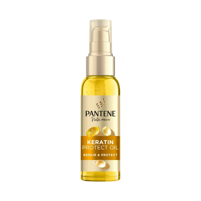 PANTENE Keratin Protect Λάδι Leave In για Αδύναμα & Ταλαιπωρημένα Μαλλιά 100ml