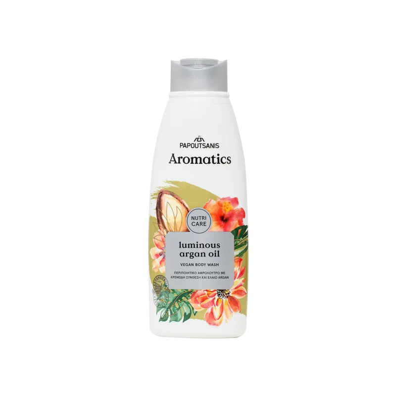 Papoutsanis Aromatics αφρόλουτρο luminous argan oil 600ml