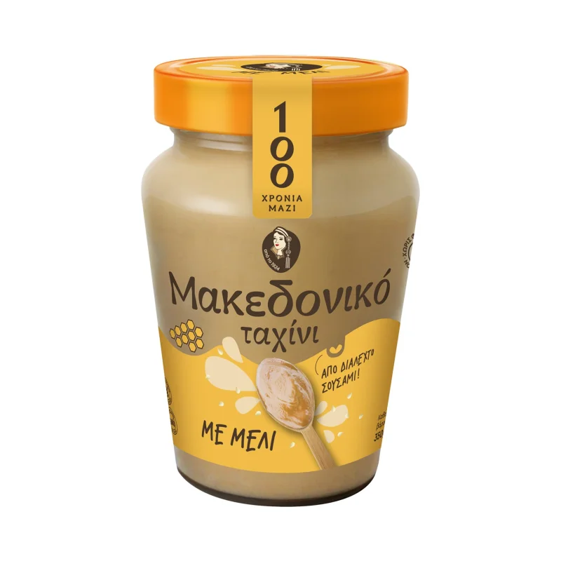 ΜΑΚΕΔΟΝΙΚΟ Ταχίνι με Μέλι Χωρίς γλουτένη 350g
