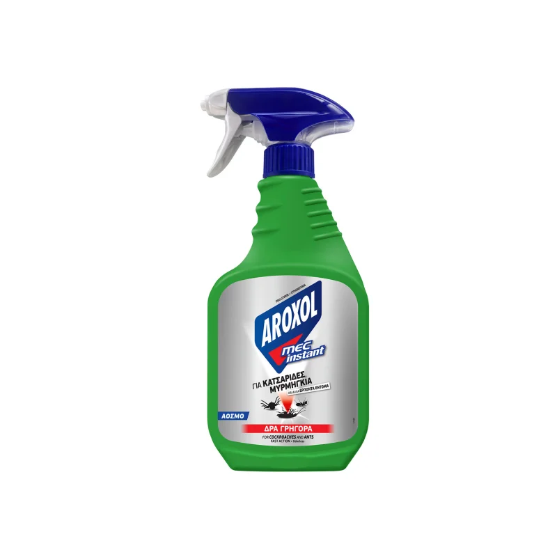 Aroxol Mec instant spray απωθητικό για κατσαρίδες & μυρμήγκια άοσμο 400ml