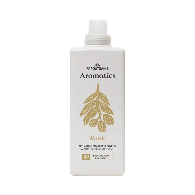 PAPOUTSANIS Aromatics Musk Συμπυκνωμένο Μαλακτικό 50 πλύσεις