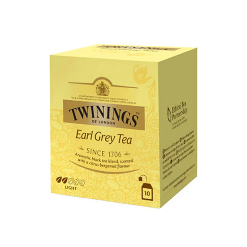 Twinings Earl grey τσάι μαύρο 10φακ