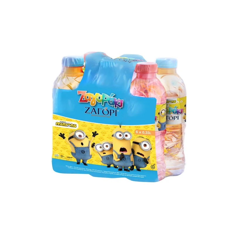 ΖΑΓΟΡΙ Ζαγοράκι Φυσικό Μεταλλικό Νερό 6x330ml