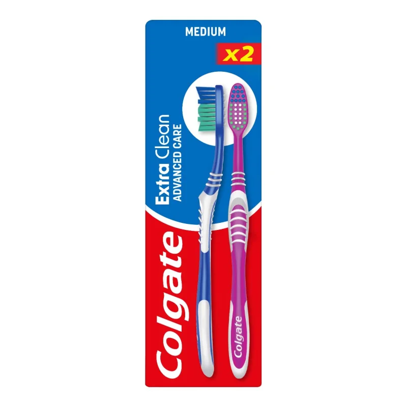 COLGATE ΟΔΟΝΤΟΒΟΥΡΤΣΑ CLEAN TWIN PACK
