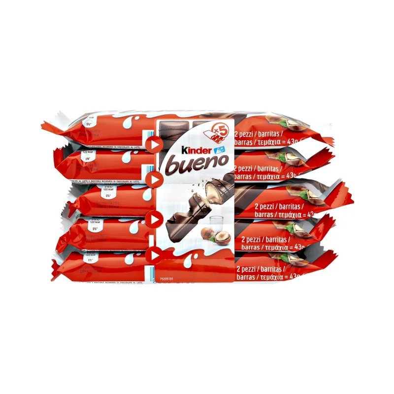 KINDER Bueno Γκοφρέτα 5x43g