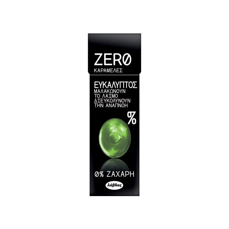 Λάβδας Zero 0% καραμέλες ευκάλυπτος 32g