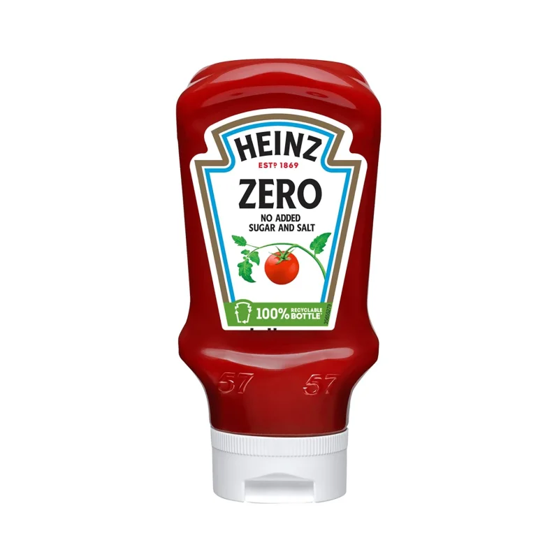 HEINZ Zero Κέτσαπ Χωρίς προσθήκη ζάχαρης & αλατιού 425g