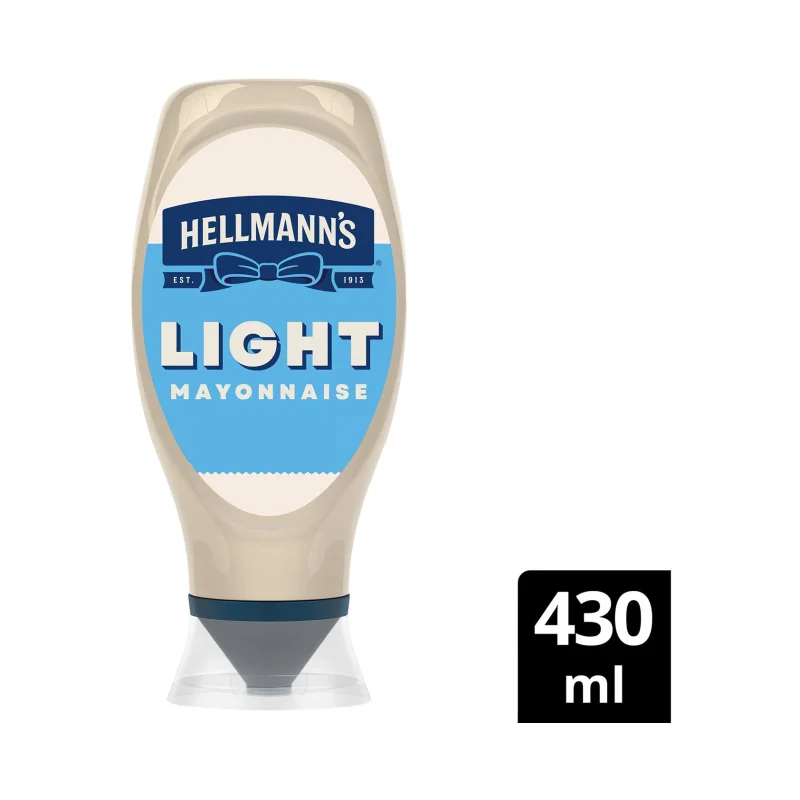 HELLMANN'S Μαγιονέζα Light Χωρίς γλουτένη 430ml