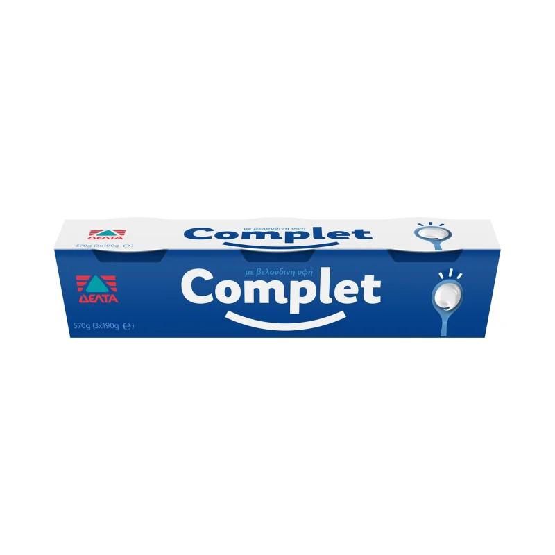 ΔΕΛΤΑ Complet Γιαούρτι 10% 3x190g