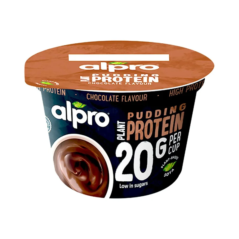 ALPRO Protein Πουτίγκα Σόγιας με γεύση Σοκολάτα Vegan Χωρίς λακτόζη 200g
