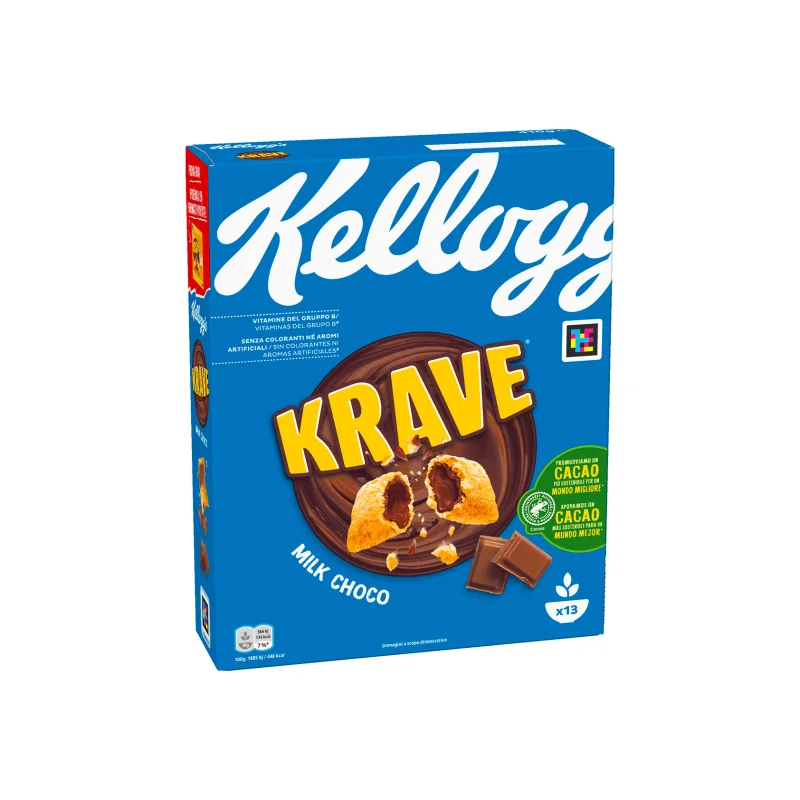 Kellogg's Krave δημητριακά milk choco 410g