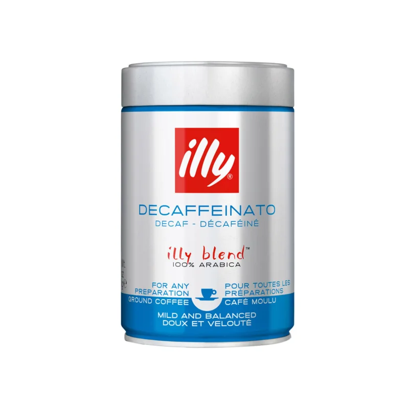 Illy καφές espresso decaffeinated 100% arabica - αλεσμένος 250g