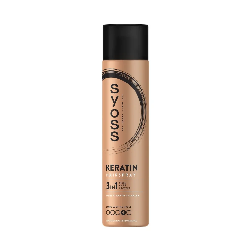 SYOSS Keratin Λακ Μαλλιών με Έξτρα Δυνατό Κράτημα 400ml