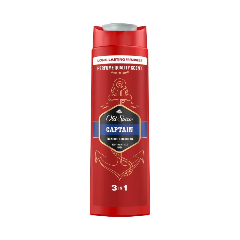 OLD SPICE Αφροντούς 3in1 Captain 400ml