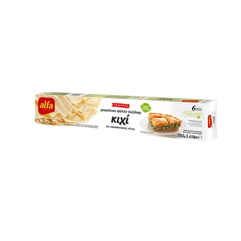 Φύλλο Χωριάτικο ALFA Κιχί Κοζάνης 750g