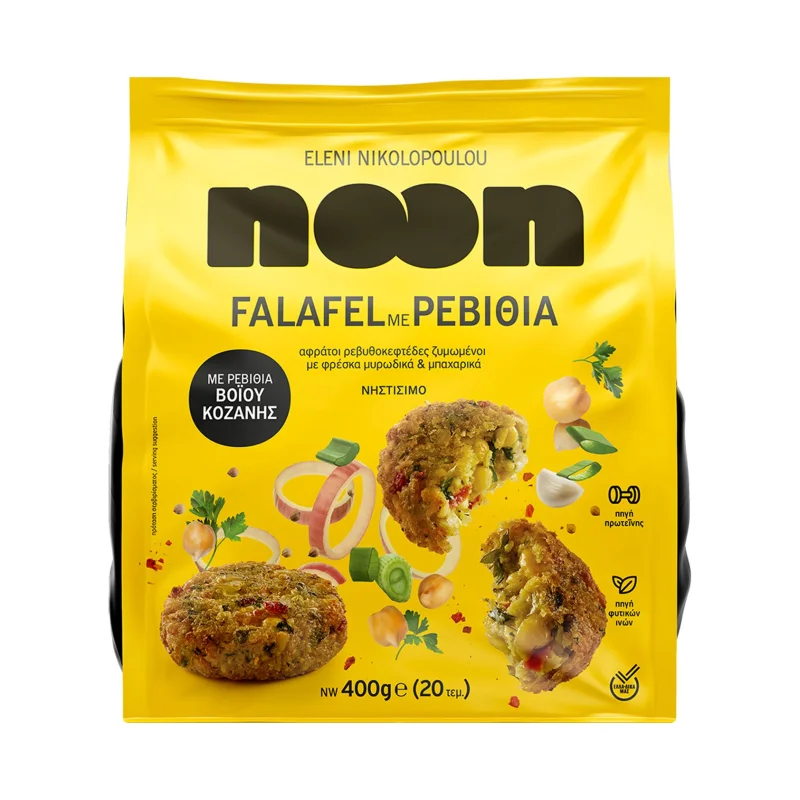 Φαλάφελ NIKOLOPOULOU Noon με Ρεβίθια Vegan 20τεμ 400g
