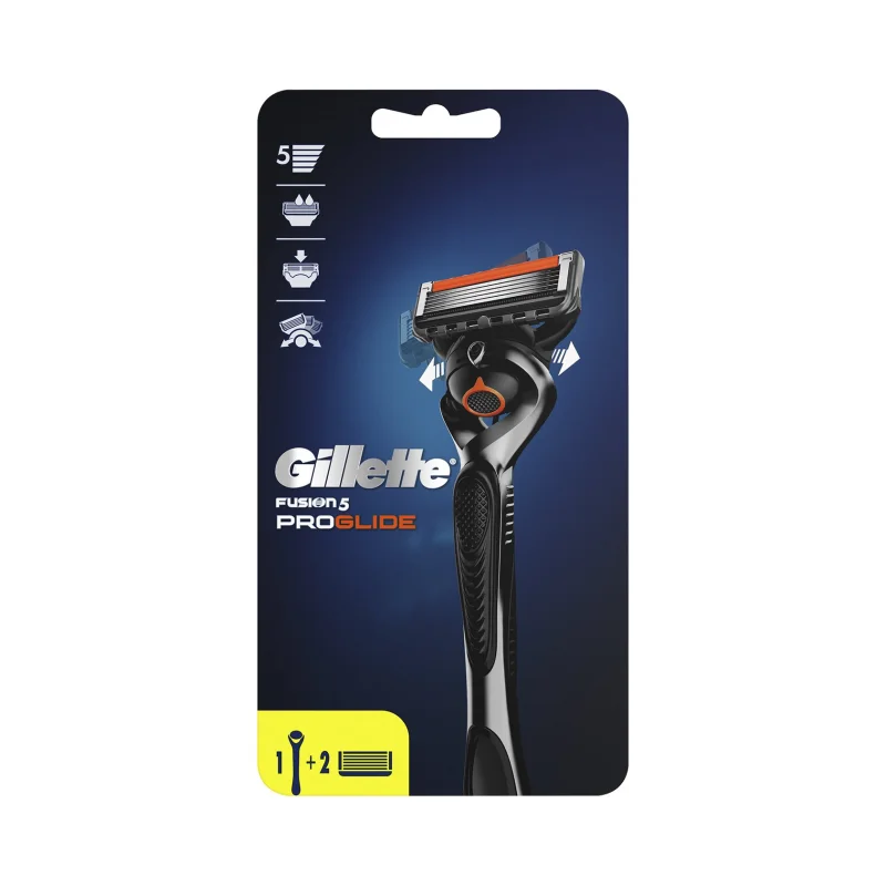GILLETTE Fusion5 Ξυριστική Μηχανή Proglide & 2 Ανταλλακτικές Κεφαλές
