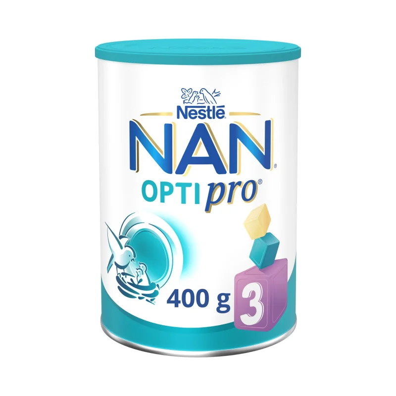 NESTLE Nan Optipro 3 Ρόφημα Γάλακτος από τον 1ο Χρόνο σε σκόνη 400g