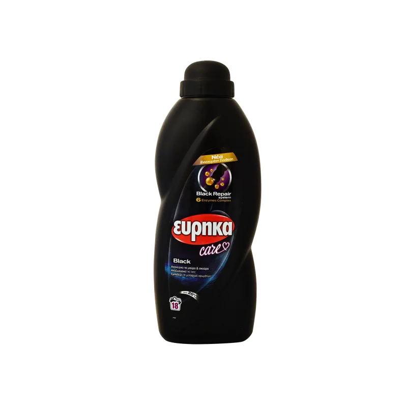 Εύρηκα Care υγρό απορρυπαντικό ρούχων black 720ml 18μεζ