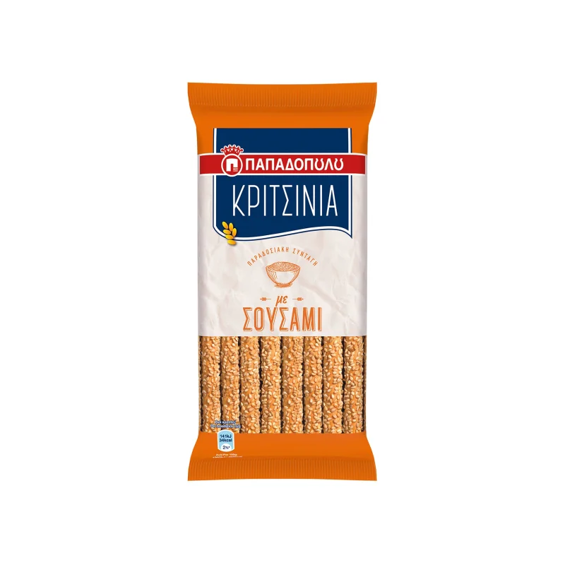 Κριτσίνια με Σουσάμι 130gr