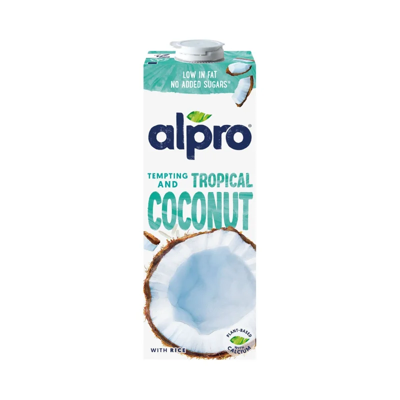 ALPRO Ρόφημα Καρύδας Vegan Χωρίς γλουτένη Χωρίς λακτόζη Χωρίς προσθήκη ζάχαρης 1lt