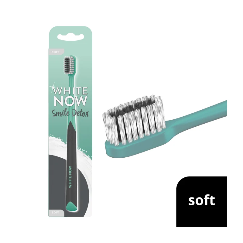 AIM Οδοντόβουρτσα White Now Smile Detox Μαλακή 1 Τεμάχιο