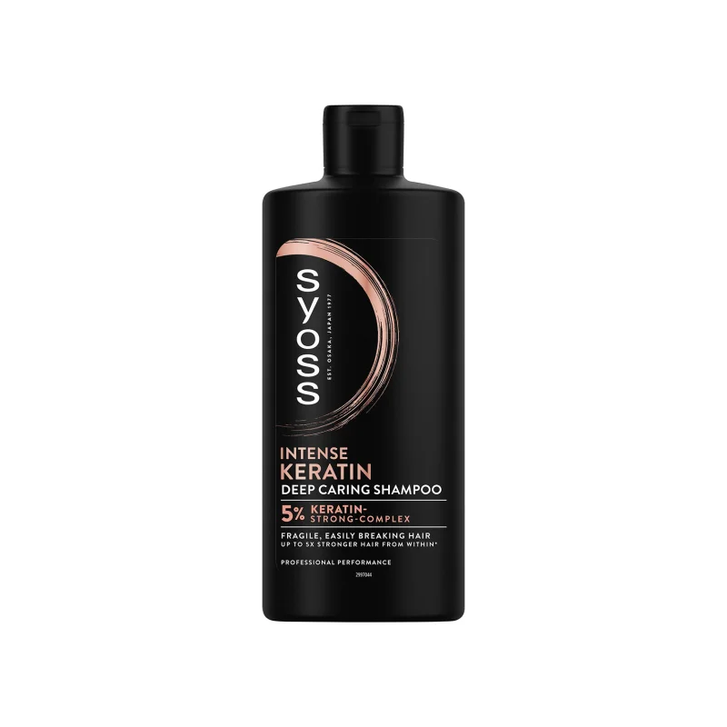 Syoss Keratin σαμπουάν μαλλιών blue lotus 440ml