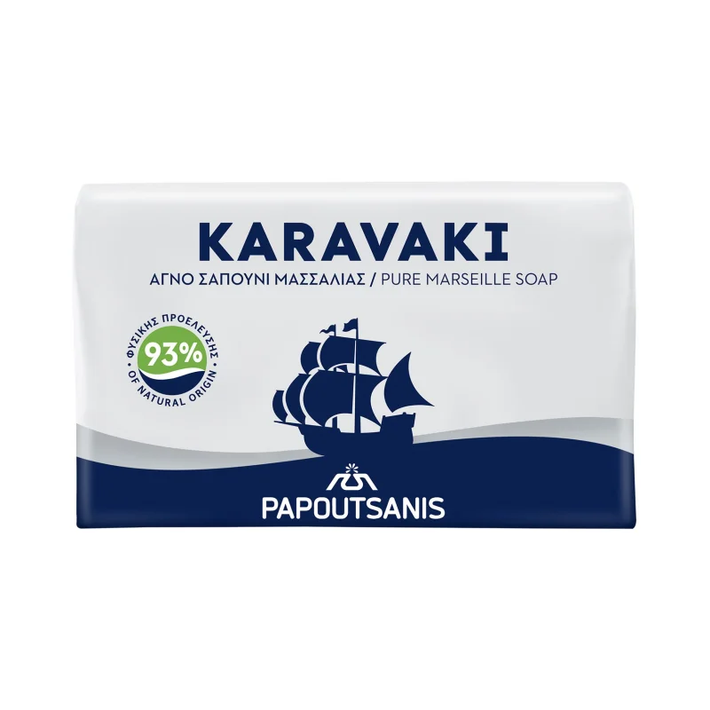 PAPOUTSANIS Karavaki Σαπούνι Μασσαλίας 125g