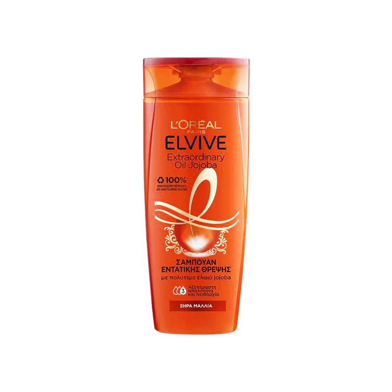 Elvive Extraordinary Oil/ Θρέψη σαμπουάν μαλλιών ξηρά μαλλιά 400ml