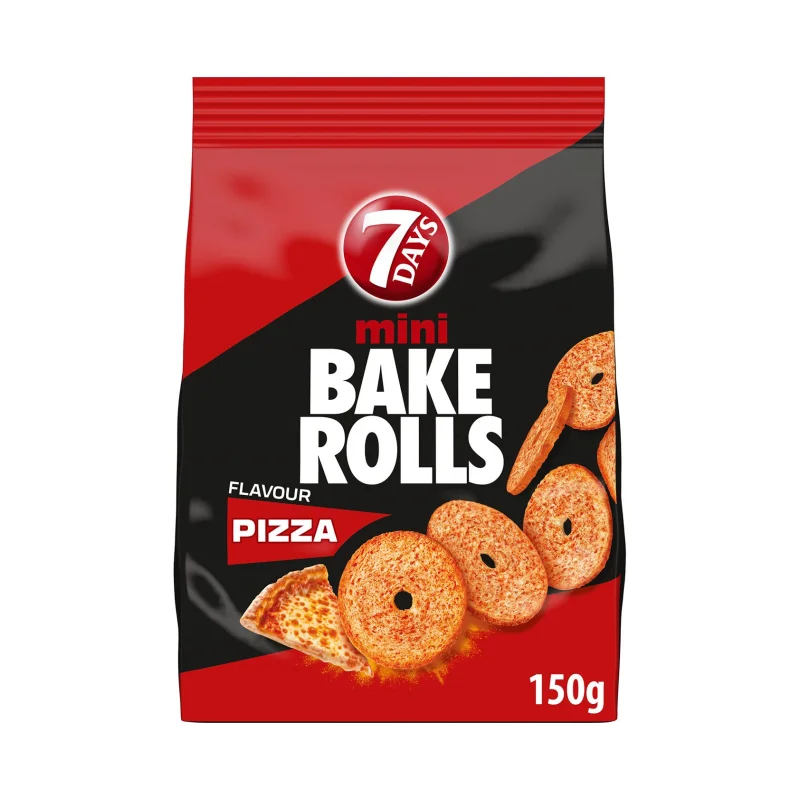 Βake Rolls Mini Παξιμαδάκια Πίτσα 150gr