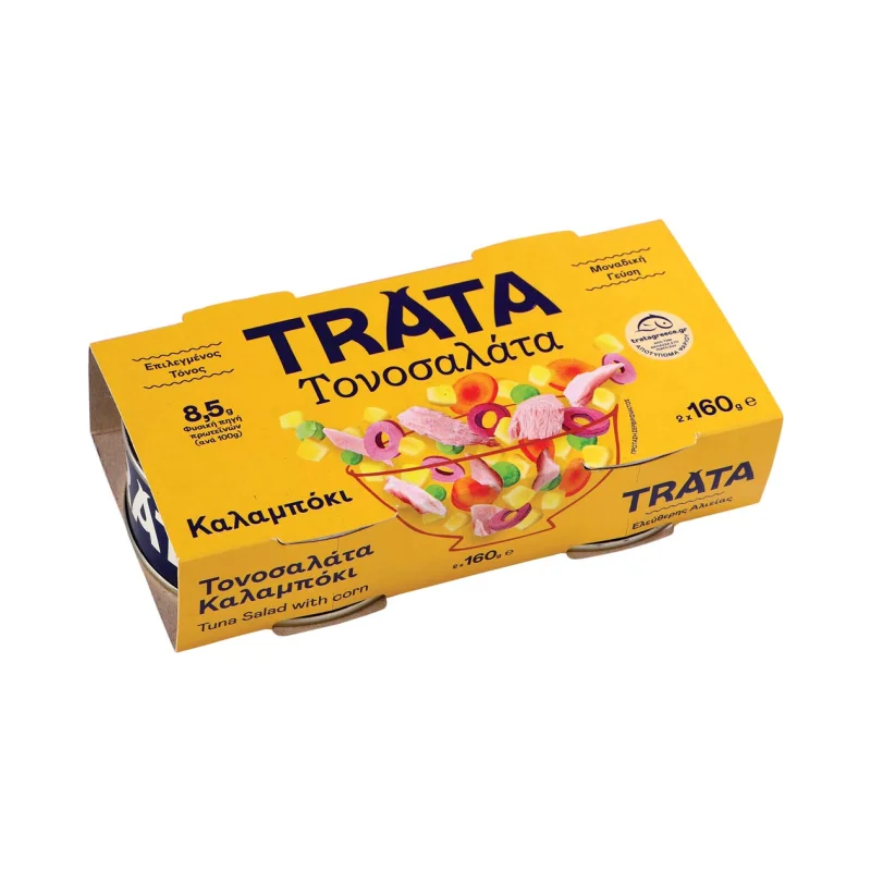 ΤΡΑΤΑ Τονοσαλάτα με Καλαμπόκι  2 X 160 gr