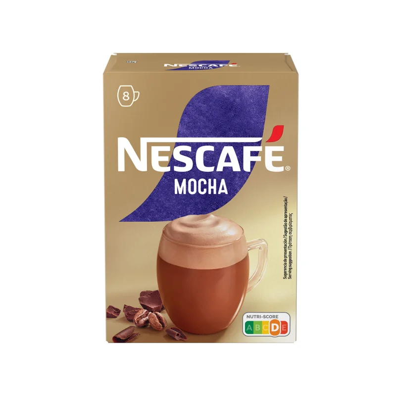 Nescafe Gold στιγμιαίο ρόφημα καφέ Mocha 8x17g