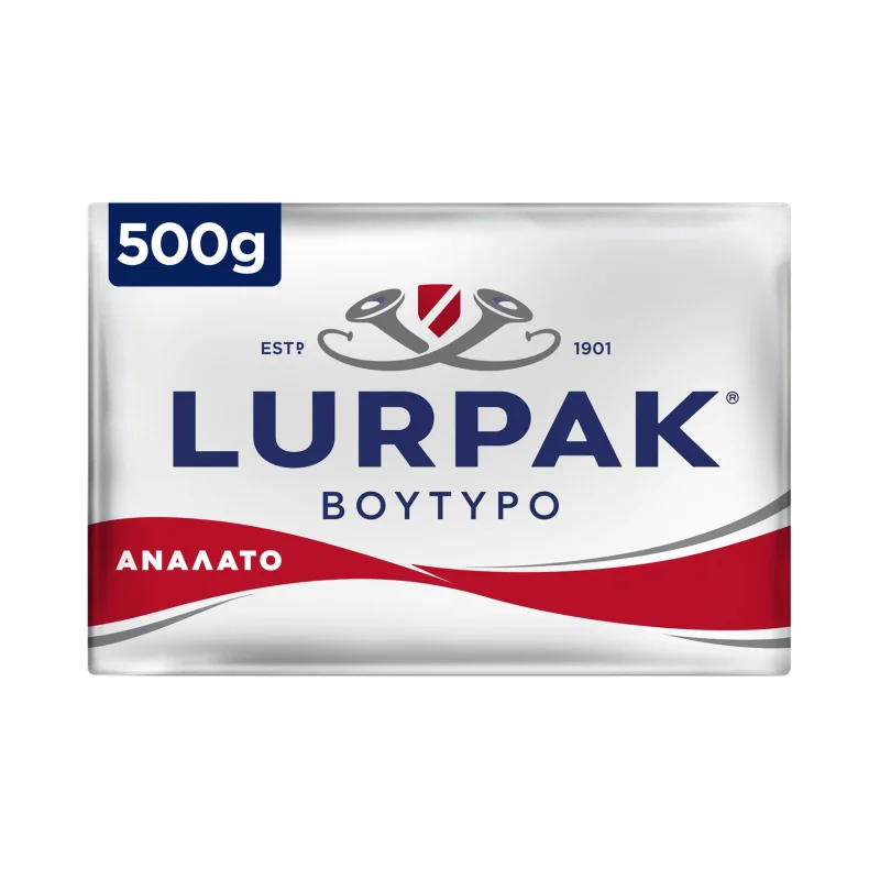 LURPAK Βούτυρο Ανάλατo 500g