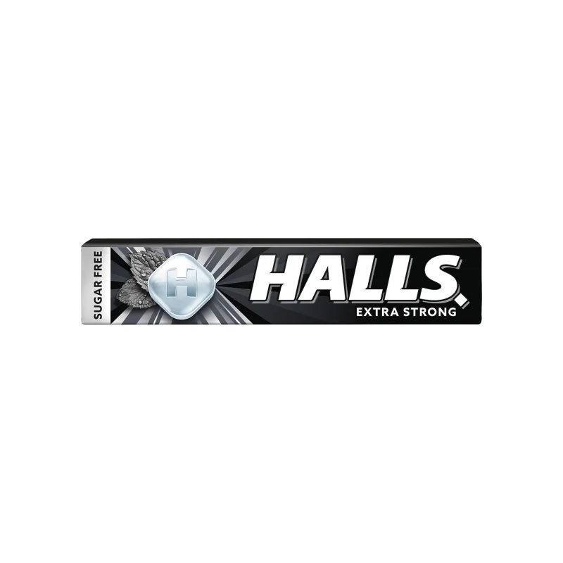 Halls καραμέλες extra strong 32g