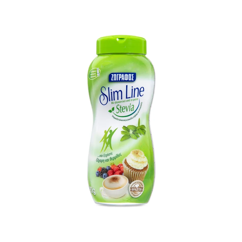 Ζωγράφος Slim Line γλυκαντικό επιτραπέζιο stevia 90g