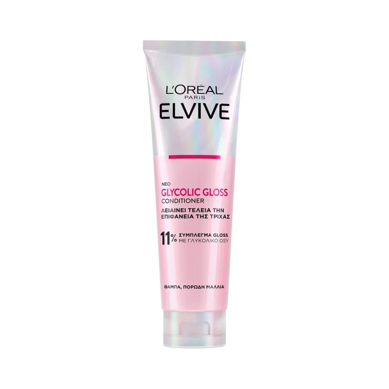 ELVIVE Glycolic Gloss Κρέμα Conditioner για Θαμπά & Πορώδη Μαλλιά 150ml