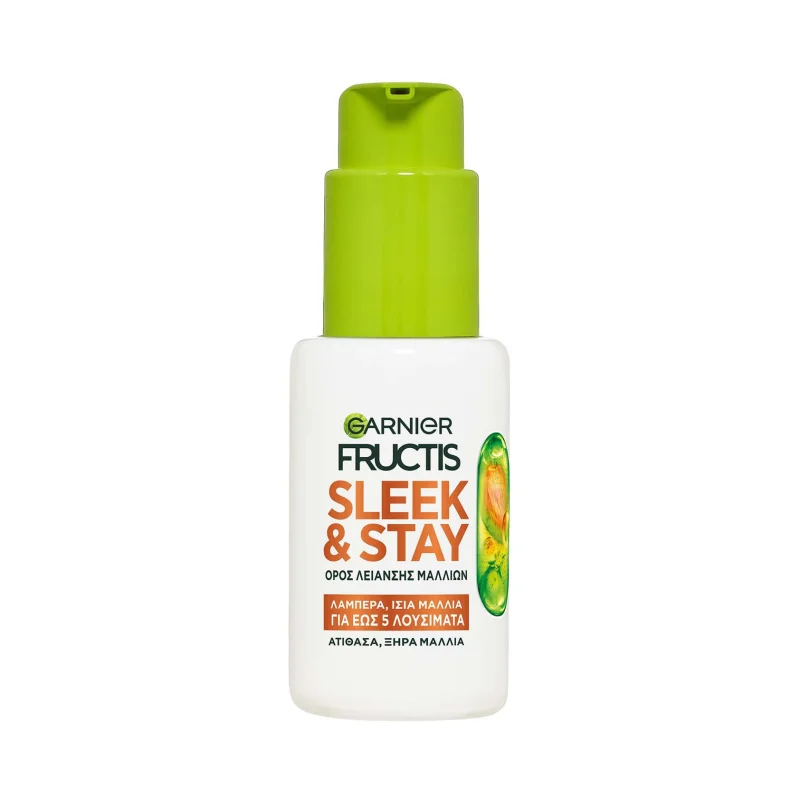 GARNIER Fructis Keratin Sleek Serum για Ατίθασα Ξηρά Μαλλιά 50ml