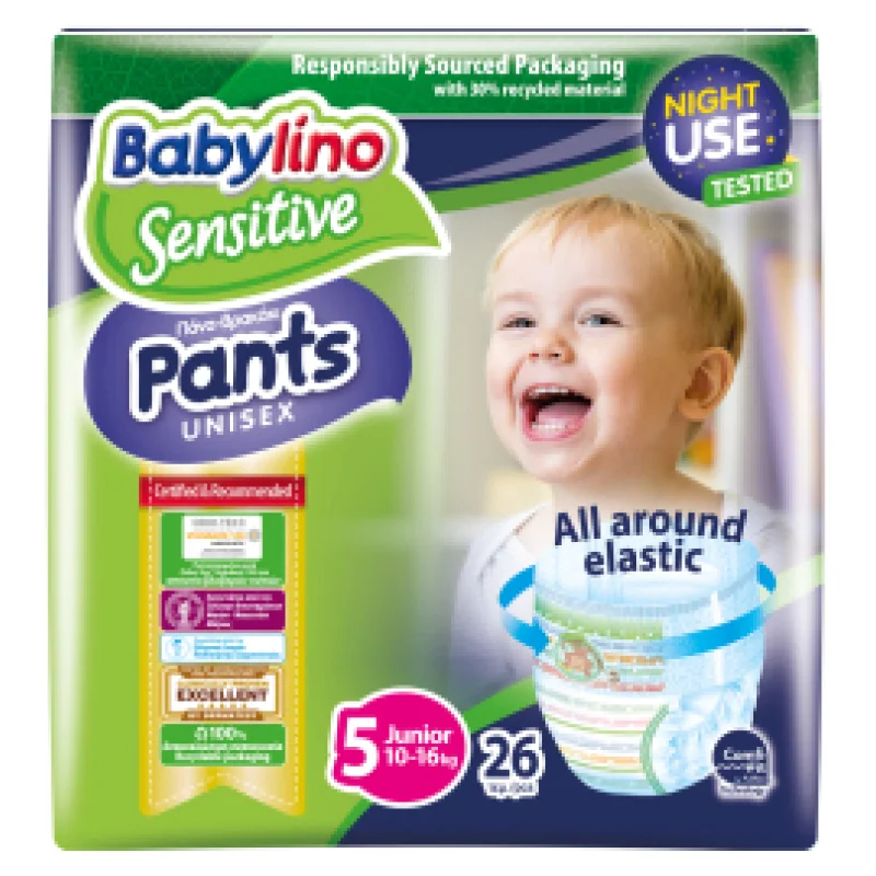 PANTS Πάνες Βρακάκι Μωρού Sensitive Νο5 26 Τεμάχια