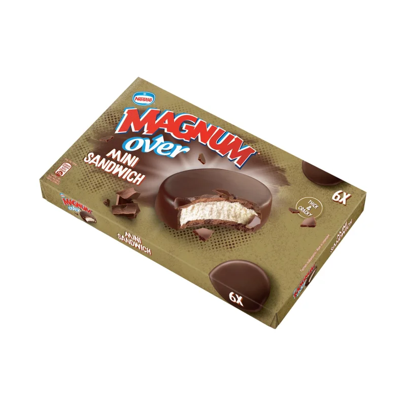 MAGNUM Over Mini Sandwich 6τεμ 348g (360ml)
