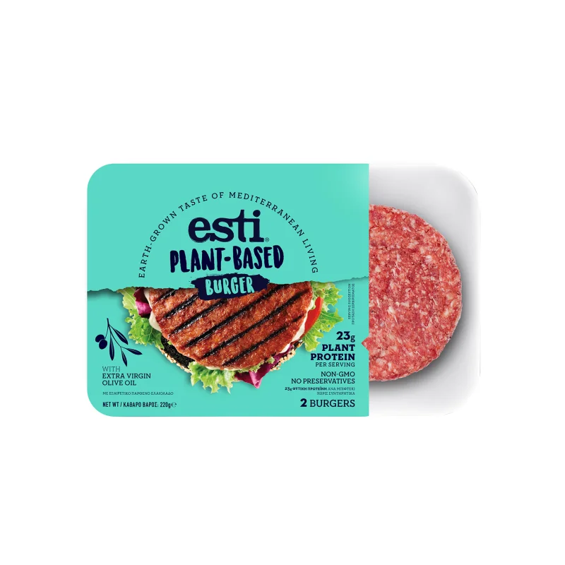 Esti plant based burger φαγητά κατεψυγμένα 220g