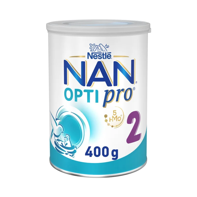 NESTLE Nan Optipro 2 Γάλα 2ης Βρεφικής Ηλικίας από τον 6ο μήνα σε σκόνη 400g