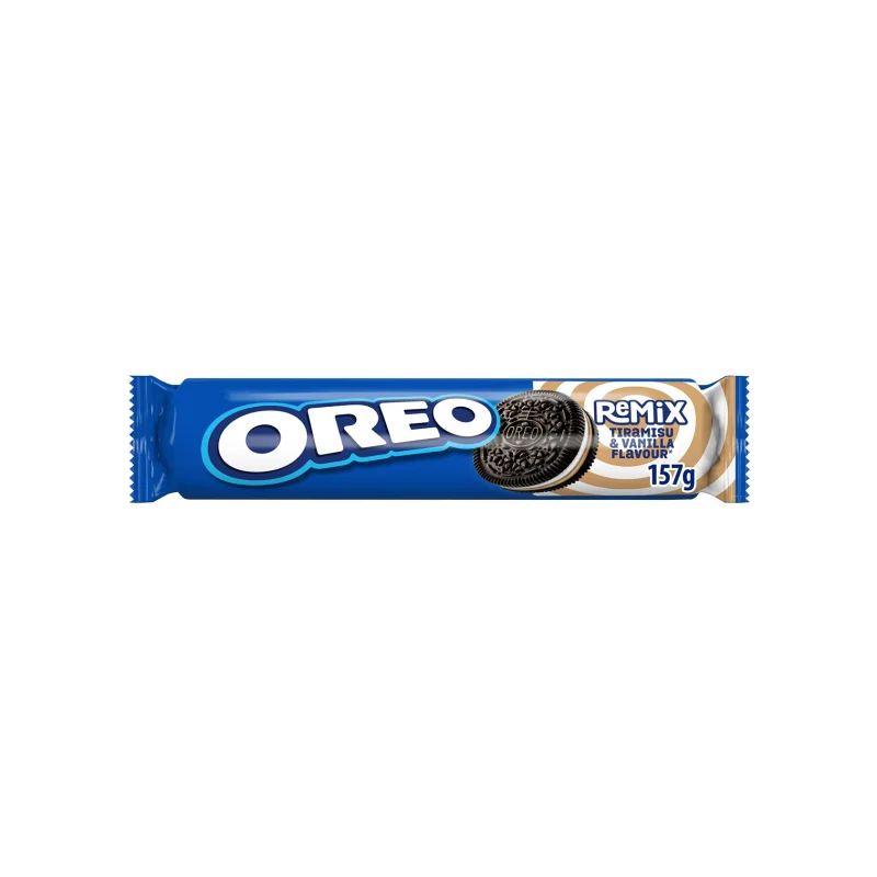 Oreo Remix μπισκότα γεμιστά tiramisu & vanilla 157g