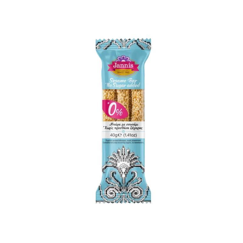 Jannis μπάρα με σουσάμι 40g