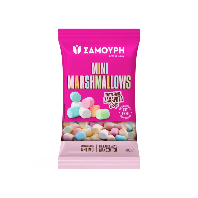 Σαμούρη ζαχαρωτά marshmallows mini 40g