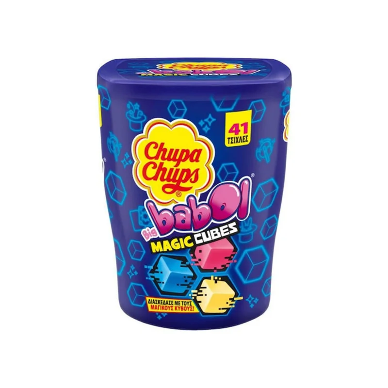 Chupa Chups Magic cubes τσίχλες γεύση φρούτων 86g